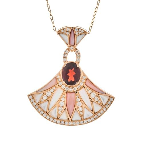 تعليقة ذهب اصفر والماس عيار18