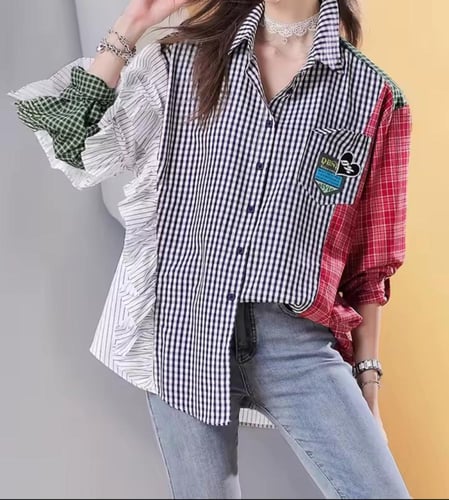 قميص كاجوال من مقاس ( Sحتى XL)