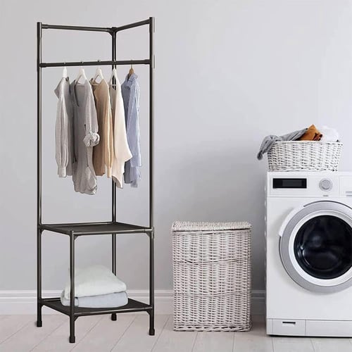 منظّم زاوية 3 في 1 للملابس والأحذية و خزانة و علاق...