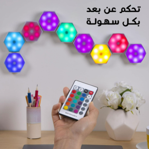 لوحات اضاءة ثلاثية الابعاد LED
