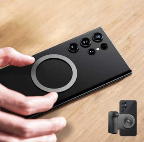 مقبض تصوير مغناطيسي + باور بنك لاسلكي