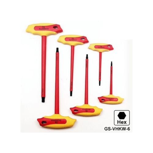 طقم مفاتيح ألن سداسي حرف T معزولة 6 قطع TOWER