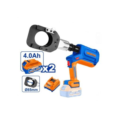 مقص كابل هيدروليك لاسلكي 20V WADFOW – قص حتى 85 مم...