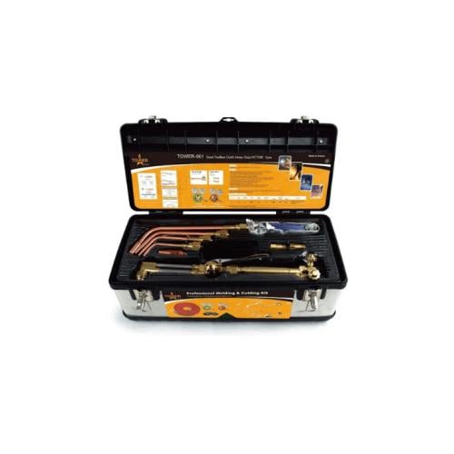 طقم لحام وقص أوكسجين أسيتيلين TOWER JW-902 كامل