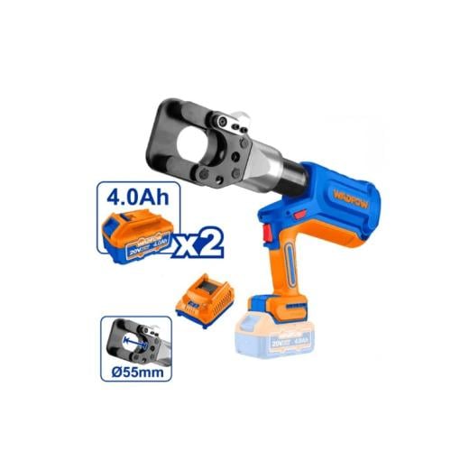 مقص كابلات هيدروليك لاسلكي 20V WADFOW – قوة 120KN...