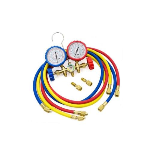 طقم ساعة تعبئة فريون R134A / R22A مع خراطيم
