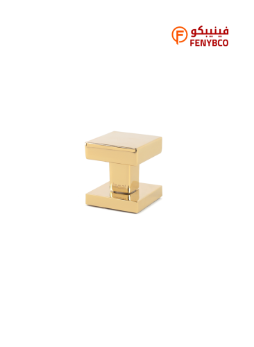 مسكة باب ثابتة JE G-22 PVD ذهبي زنك لأبواب السحب و...