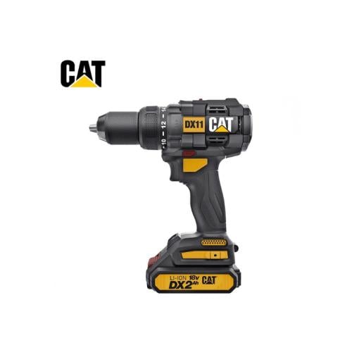 دريل بطارية 18 فولت CAT DX11 – مفك براغي 65 نيوتن