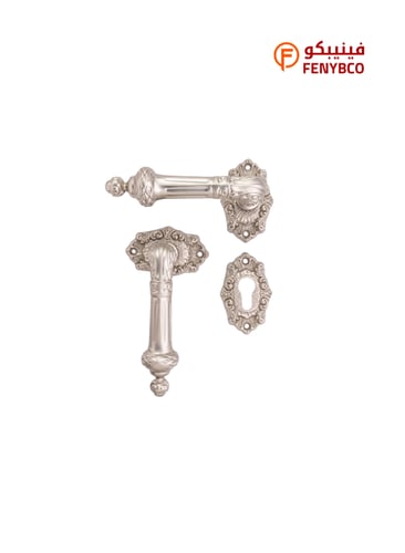 مقبض باب مفصول فضي موديل MSN A5229