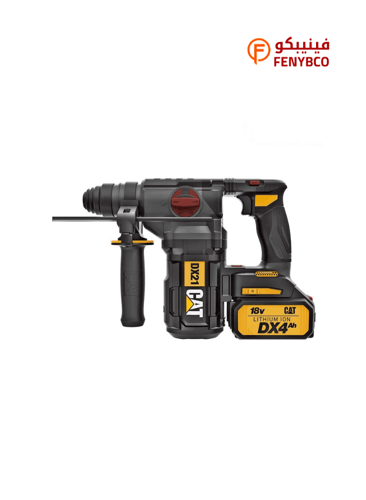 دريل خرسانة بطارية 18 فولت SDS Plus – CAT DX21