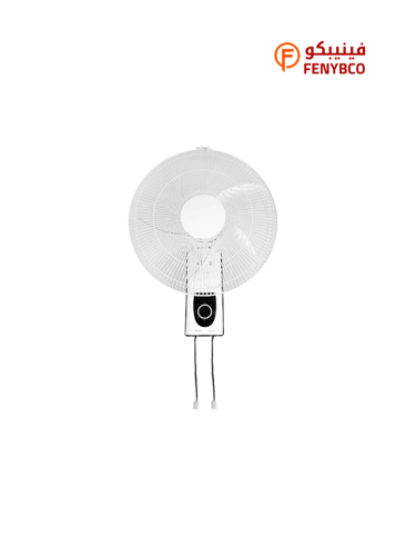 مروحة حائط غطاء ابيض مقاس 16