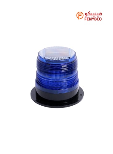 ضوء تحذير مغناطيسي لاسلكي يعمل بالطاقة الشمسية بال...