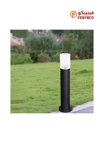 إنارة حدائق فانوس أرضي بتصميم كريستالي فاخر – لون...