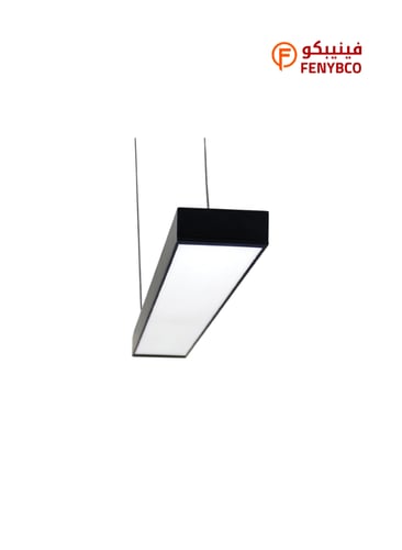 انارة مكاتب لون اطار اسود