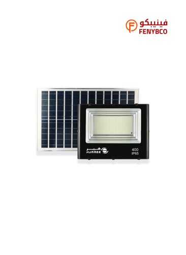 كشاف خارجي لون الانارة اخضر و أصفر مع ريموت تعمل ب...