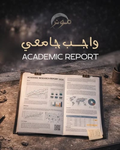 حل واجب جامعي اكاديمي