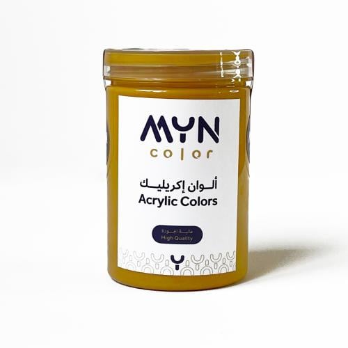 لون اكريلك كهرمان