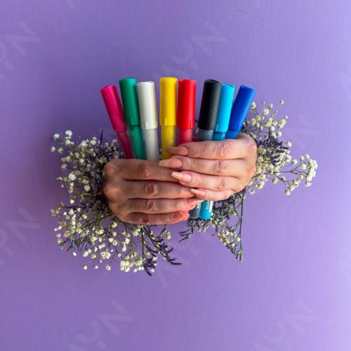 اقلام اكريلك 12 ماركة DALER ROWNEY