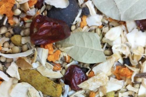 ملح اصفر مع البهارات
