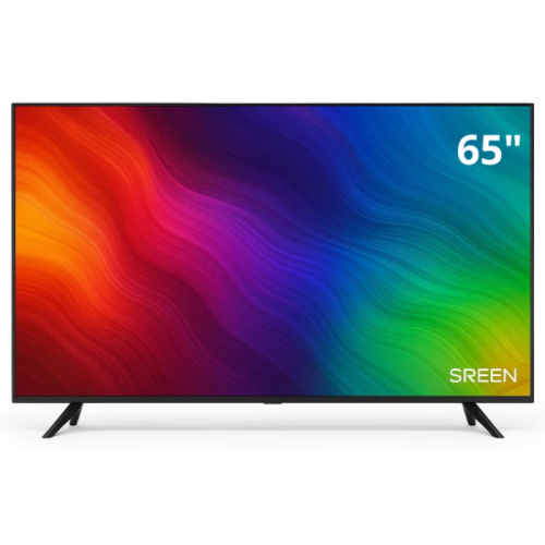 شاشة سرين 65 بوصة QLED 4K WebOS – HDR وAirPlay مع...