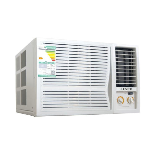 مكيف شباك فيشر - 1.5 طن حار بارد 220V-1PH-60Hz-R41...