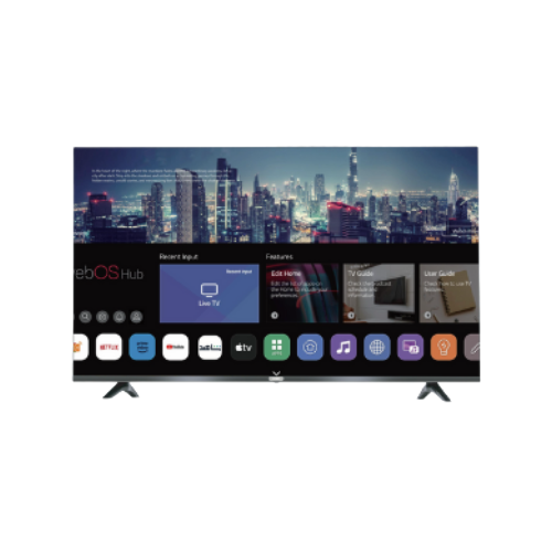 شاشة 50بوصة , KMC سمارت 4K ويبس K25M50298U