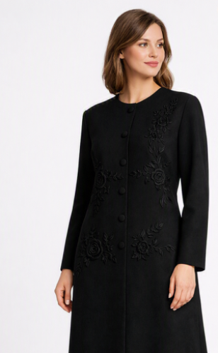 Vintage Black Abaya