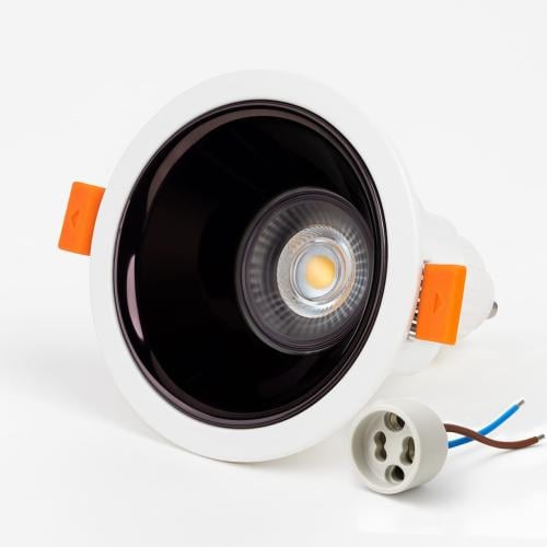 Fixed frame anti-glare (white + shiny black) + lam...