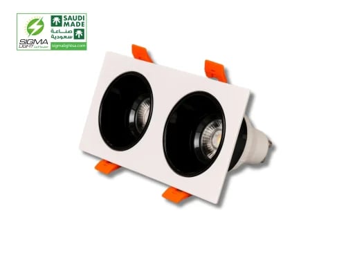 Moving frame with anti-glare dual | White + black...