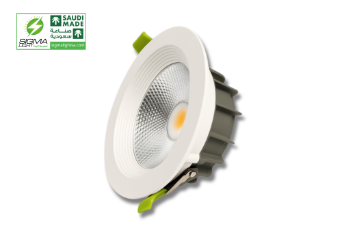 Downlight flashlight 10 watt COB | White