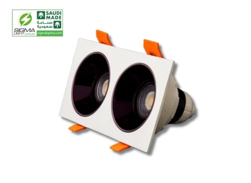 Animated frame with anti-glare dual | White + glos...