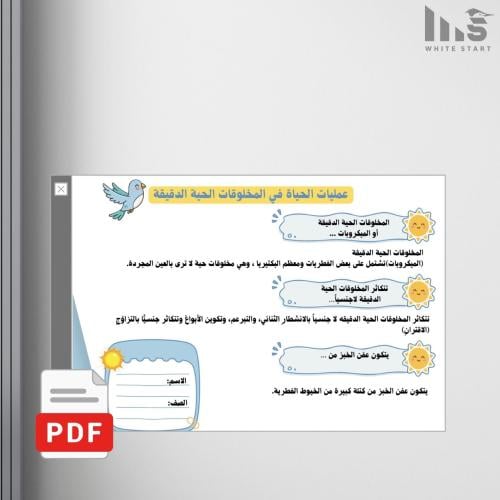 مطوية عمليات الحياة في المخلوقات الحية الدقيقة