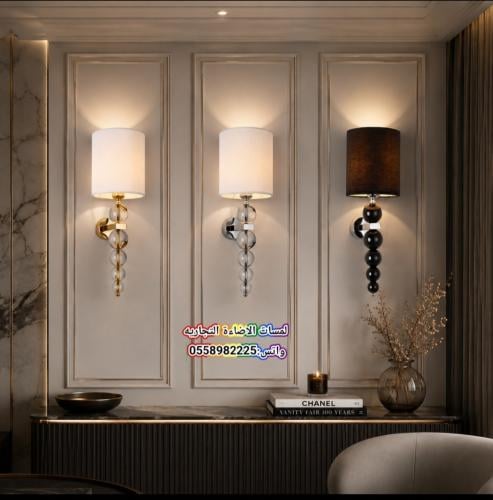 أبليك جداري نيو-كلاسيك فاخر بتصميم الخرز الزجاجي و...