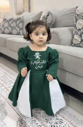 فستان بناتي بالهوية الجديده