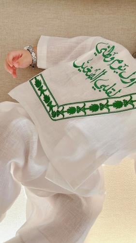 طقم مواليد أطفال مناسب للجنسين لليوم الوطني