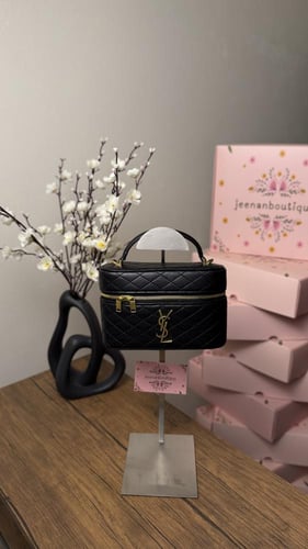 شنطة يد سان لوران ميني أسود