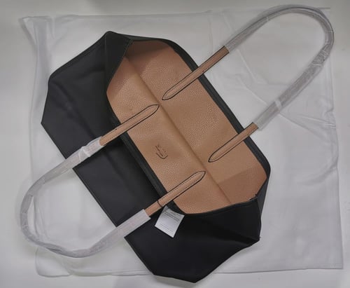 شنطة لاكوست دبل فيس بني L