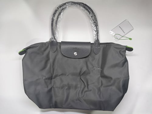 شنطة لونج شامب رمادي