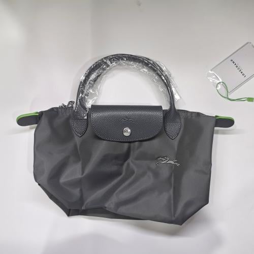 شنطة لونج شامب رمادي