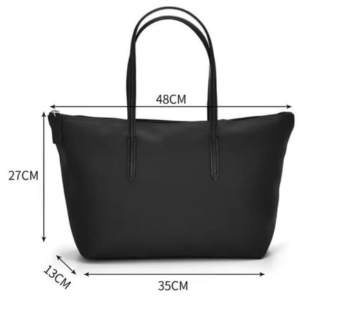 شنطة لاكوست فيس أسود