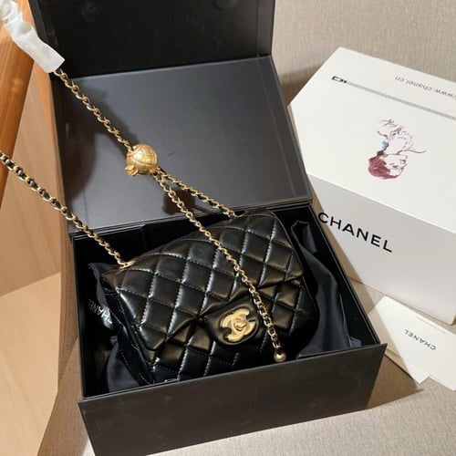 شنطة كتف شانيل أسود