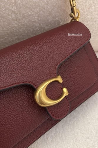 شنطه كوتش تابي ميني عنابي