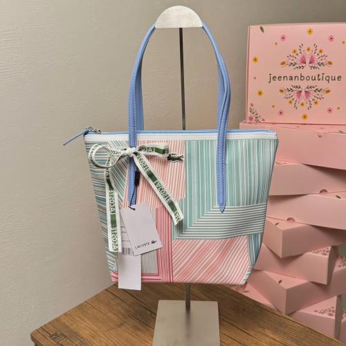 Lacoste face bag colorful