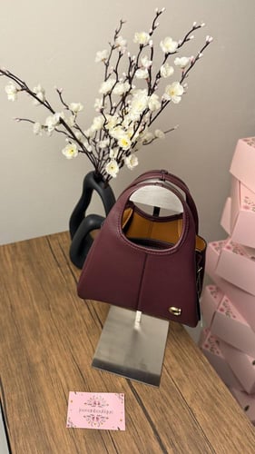 شنطة كوتش لانا ميني عنابي