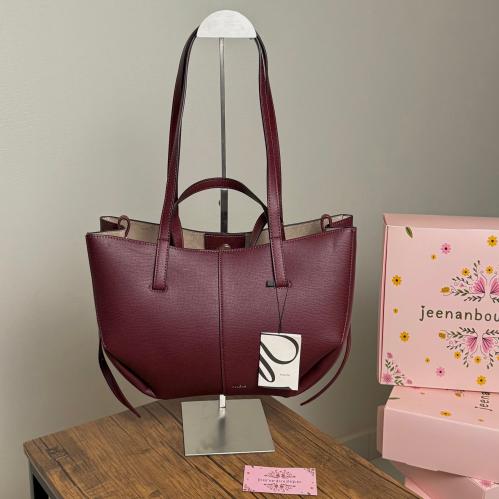 شنطة بولين عنابي