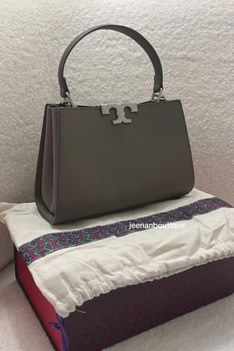 شنطة يد توري بورش ميني رصاصي