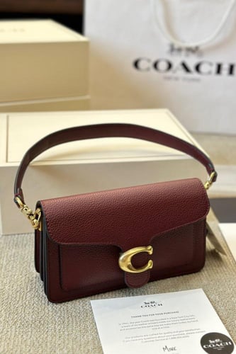 شنطه كوتش تابي ميني عنابي