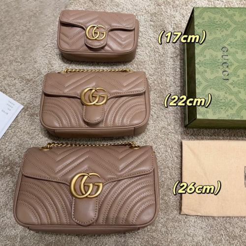 شنطة كتف قوتشي ثلاث مقاسات