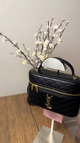 شنطة يد سان لوران ميني أسود