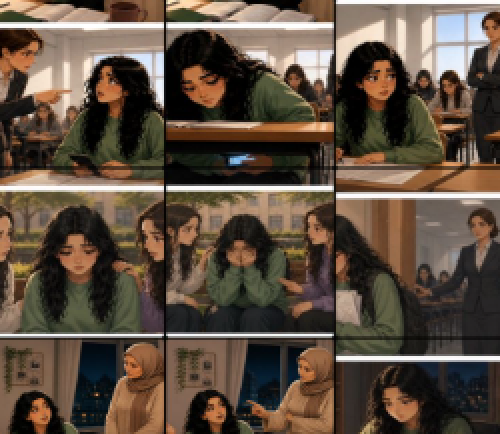 فيديو قصة عن الغش بالذكاء الاصطناعي